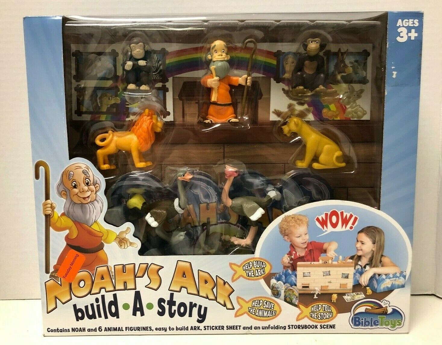 noah's ark figurine set