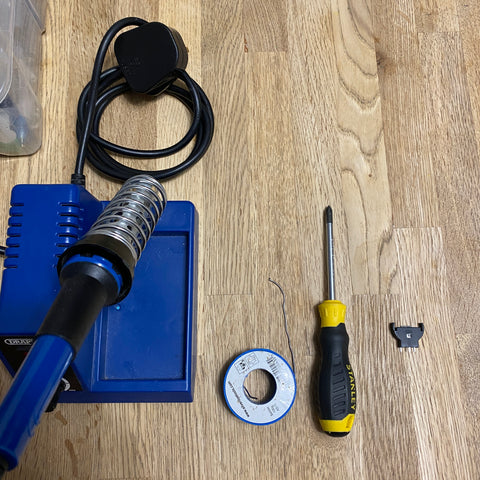 tools needed for Sega Dreamcast battery holder change