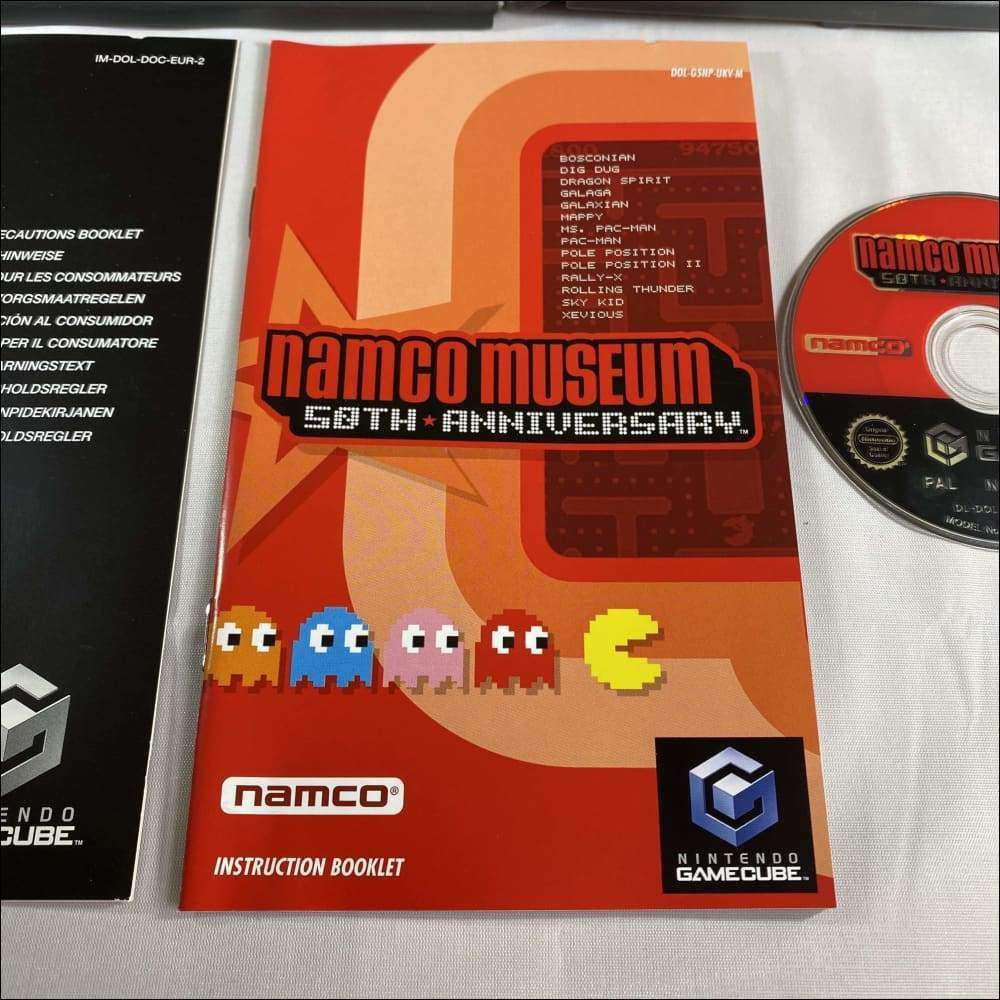 namco museum 50th anniversary nintendo gamecube