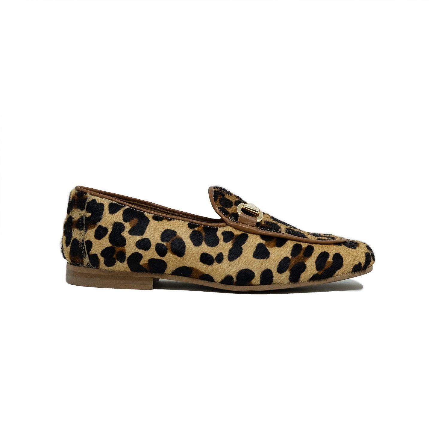 Jude Leopard Loafers