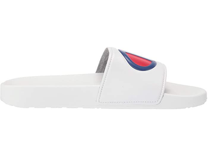 champion slides mens white