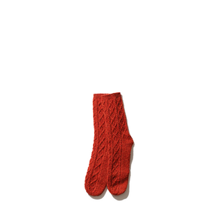 Snow Peak Alpaca Knit Socks Maroon