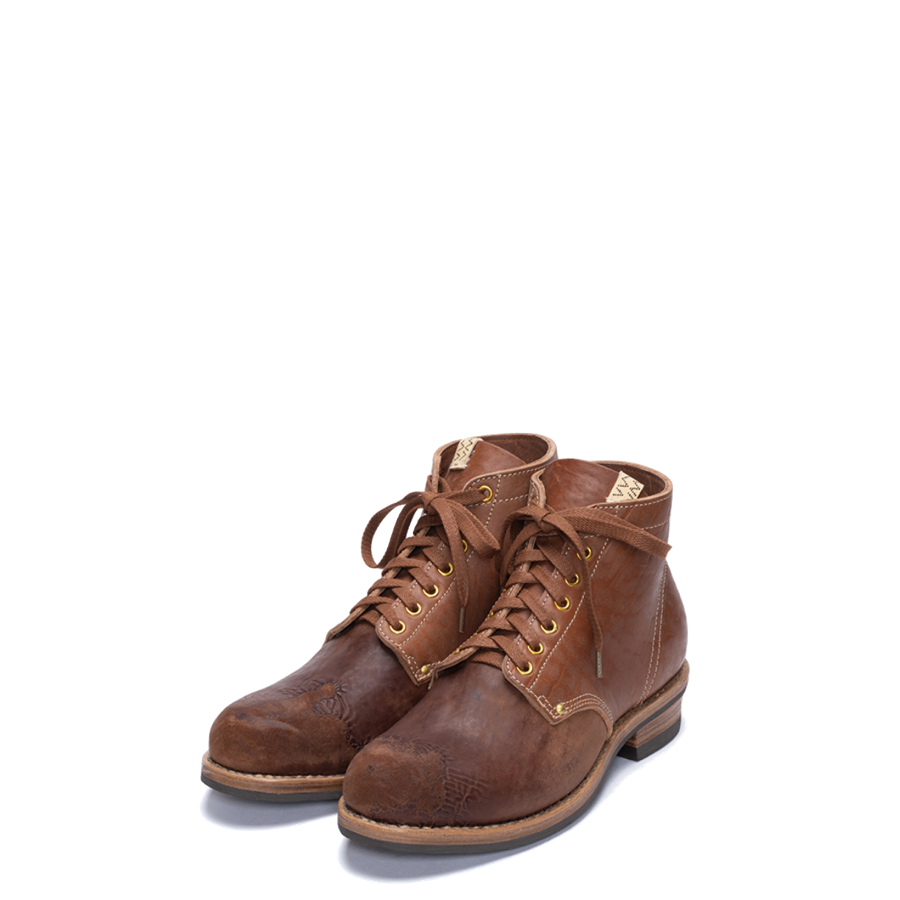 無地・新色登場！ visvim 22fw BRIGADIER BOOTS-FOLK 9.5 - 通販