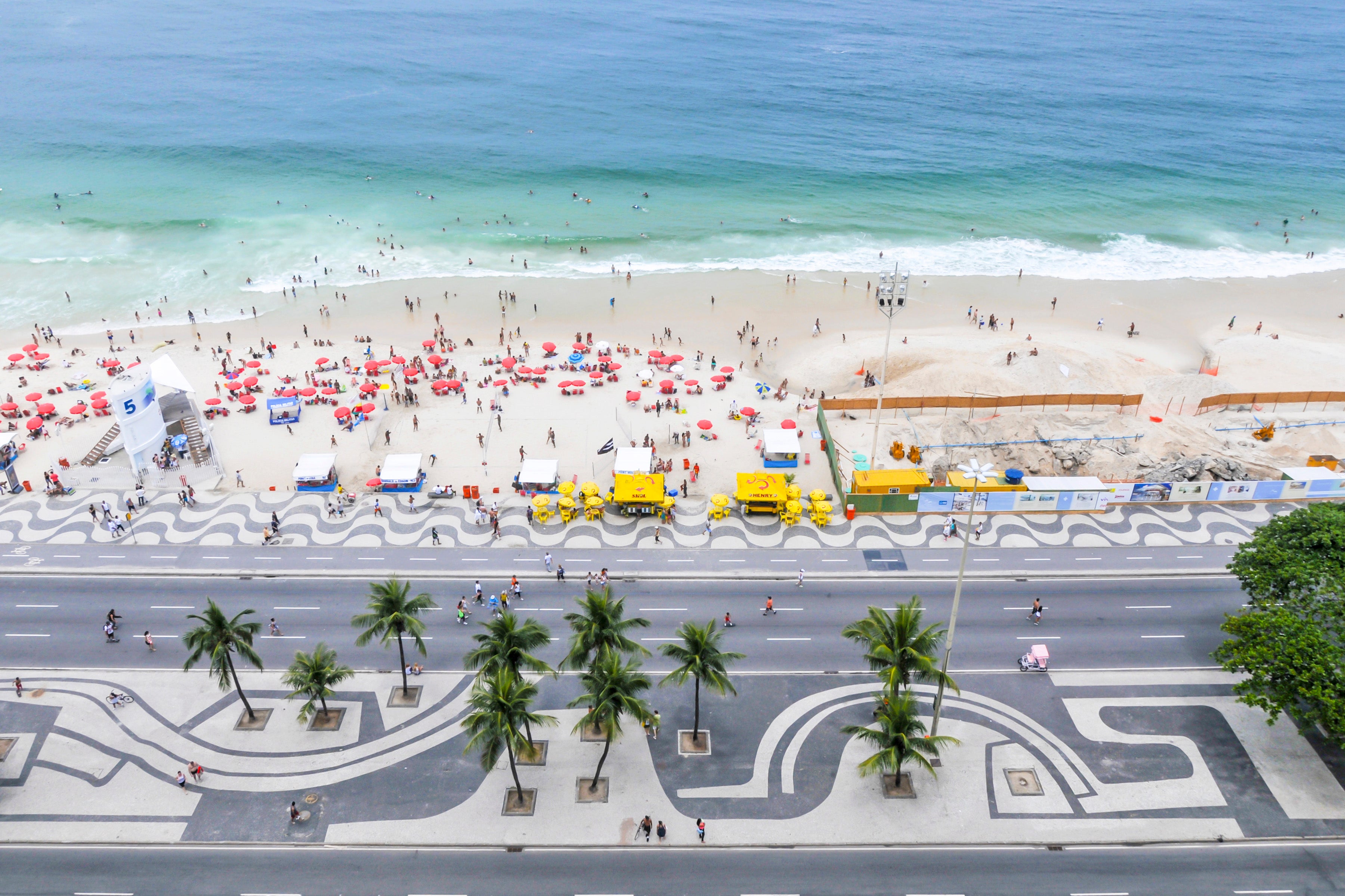 Copacabana Beach In Rio De Janeiro Brazil Richard Silver Photo