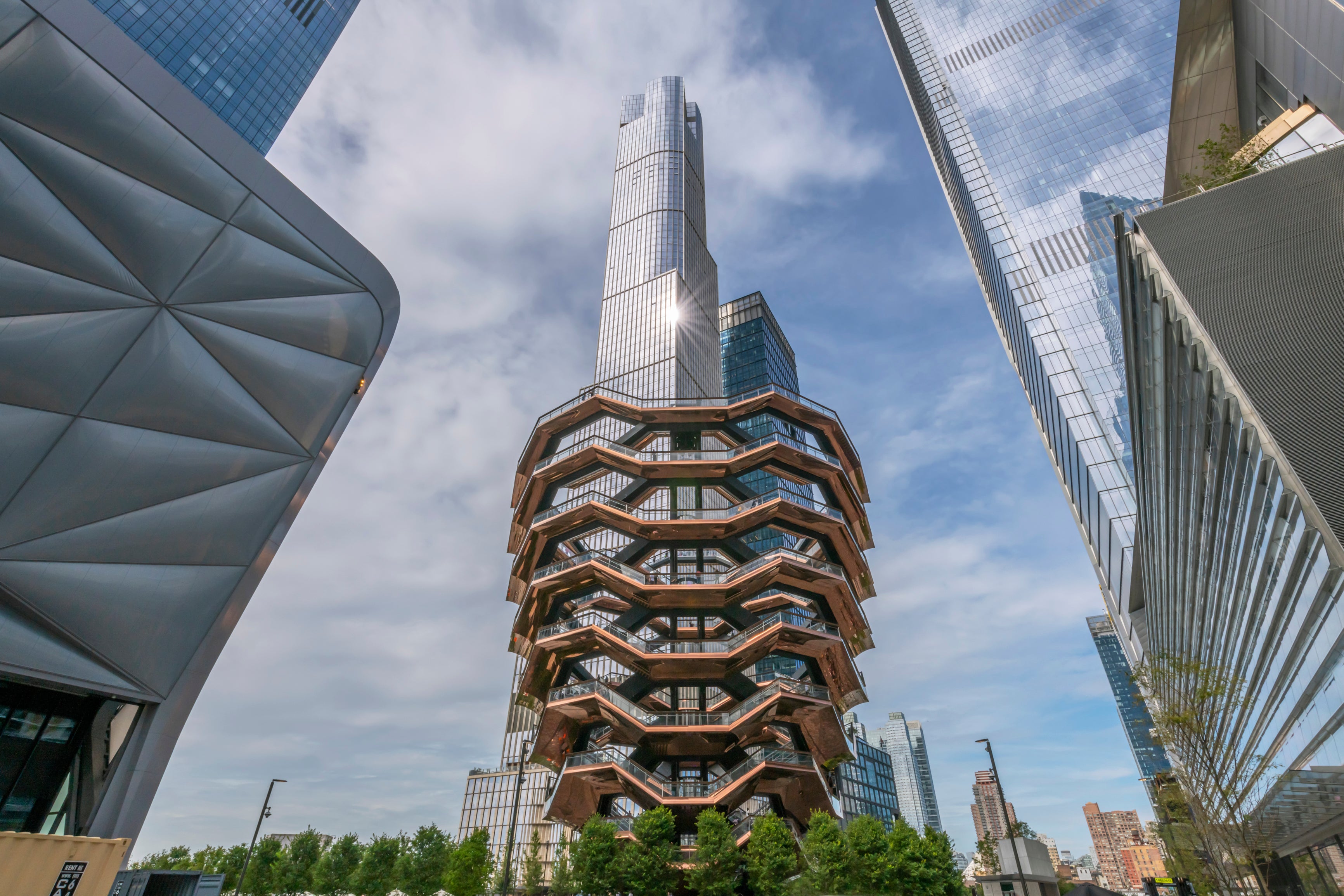 Hudson Yards Nyc The Vessel And Skyscrapers Richard Silver Photo