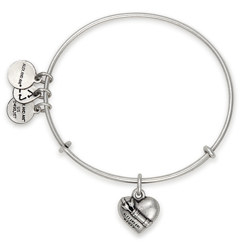 ALEX AND ANI- Cupid's Heart Charm Bangle – Bigley Shoes and Clothing