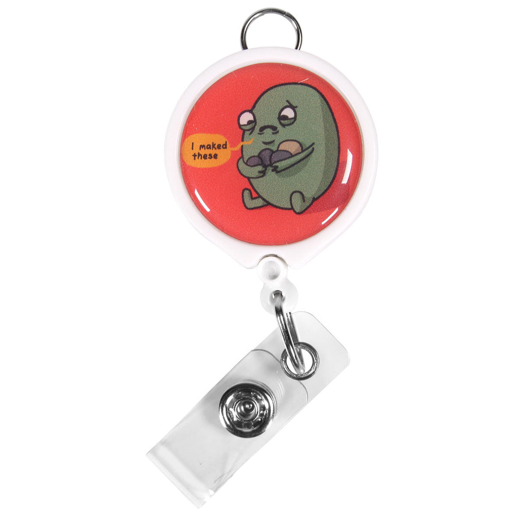 PCT Badge Holder They See Me Rollin They Hatin Badge Reel Funny