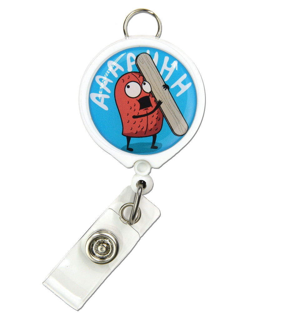 Tooth Fairy Badge Reel, Dental Hygienist Retractable ID Badge