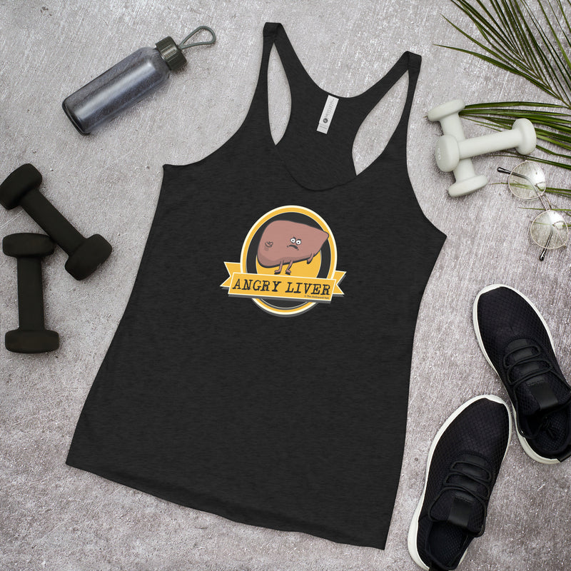 Angry Liver Women's Racerback Tank
