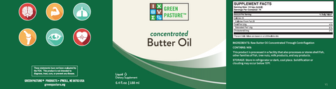 Green Pasture Concentrated Butter Oil