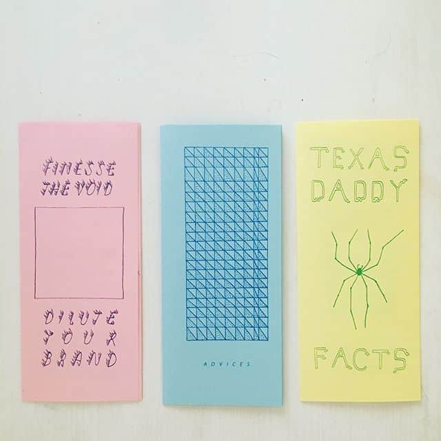 Zines by Eva Clycomb