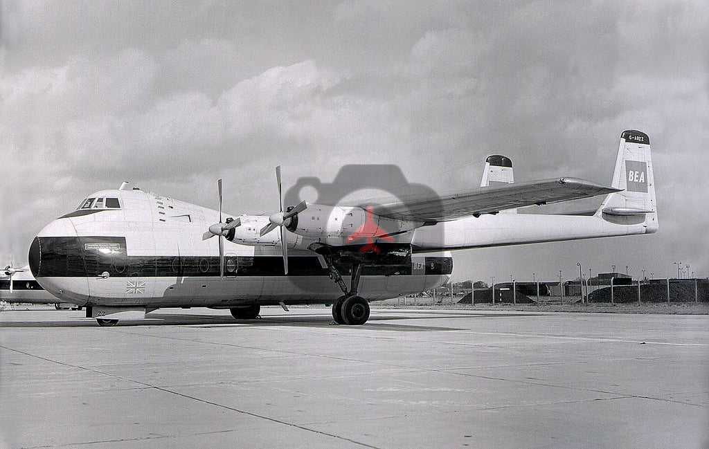 G-AOZZ Armstrong Whitworth AW660 Argosy, BEA – Air Photographic ...