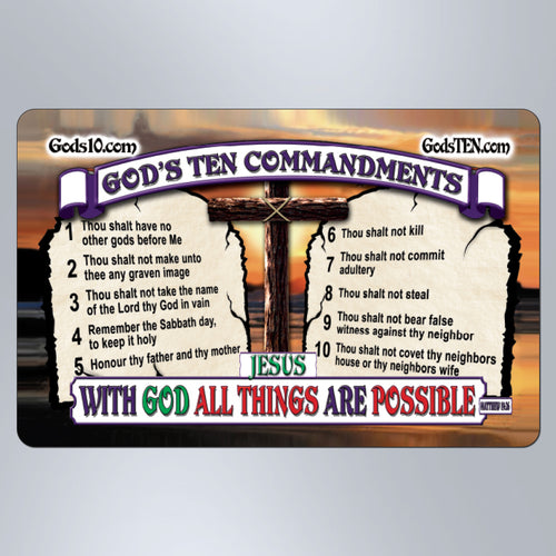 Christian Car Magnets | Starting at Just $4.99 | Gods10.com – Gods10com