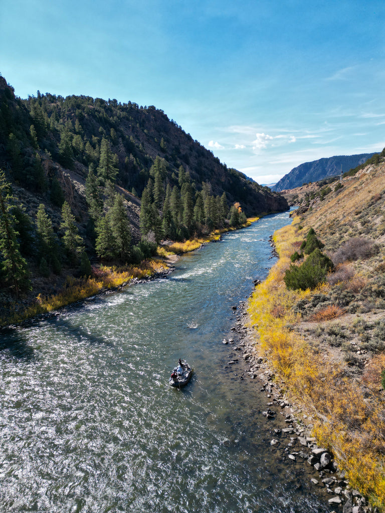 Fall River Float Trip Somewhere in Colorado