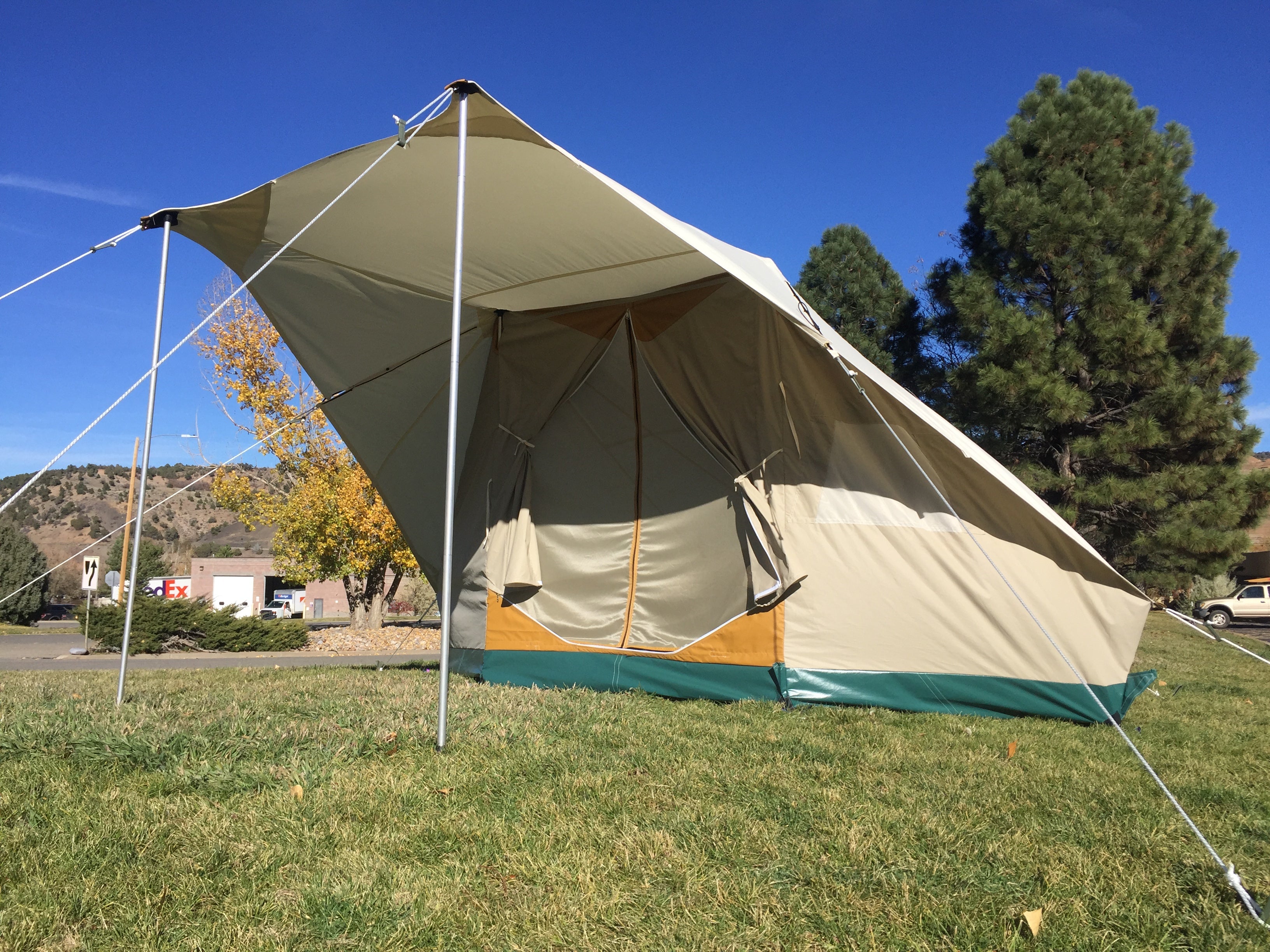 Canvas Tents & Bedrolls, quality hand made Ellis Canvas Tents