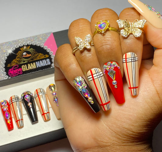 3D Gummy Bear Press On Nails – Shaye Glam Nails