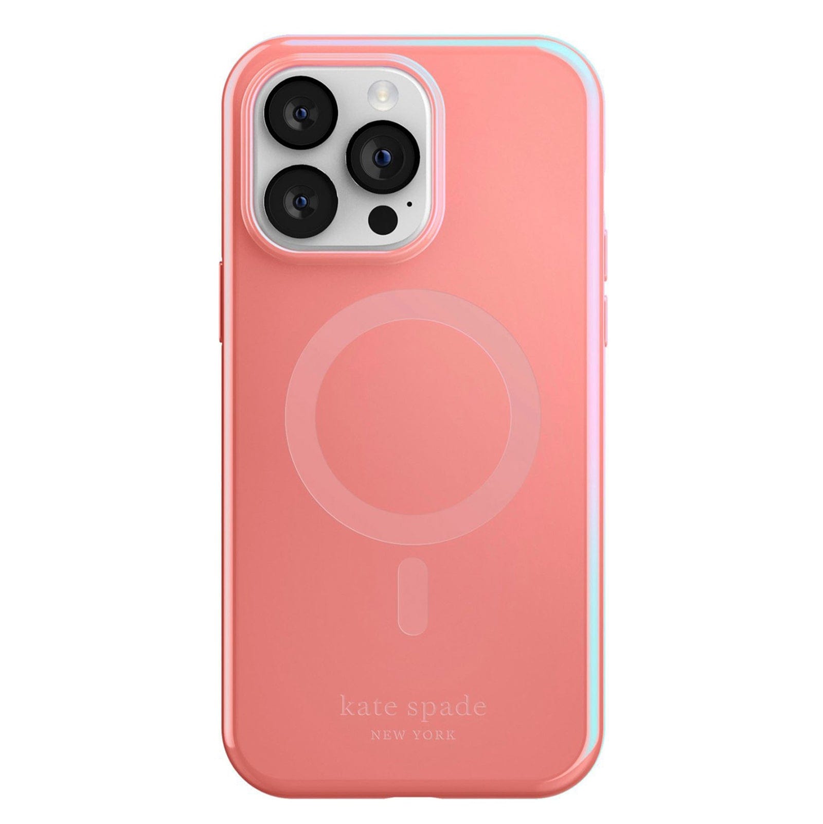 Photos - Other for Mobile Kate Spade new york Grapefruit Soda MagSafe - iPhone 14 Pro Max Grapefruit 