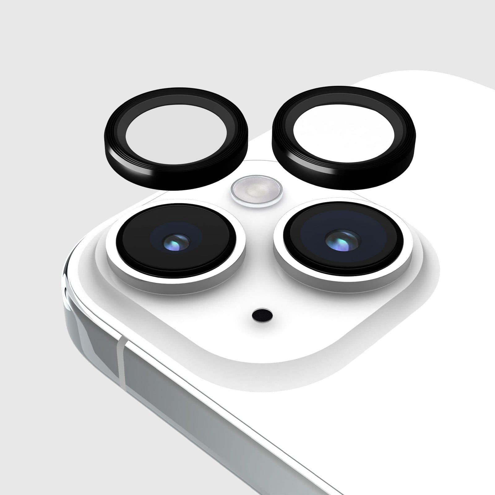 Photos - Case Case-Mate Aluminum Ring Lens Protector Black - iPhone 15 / 15 Plus 