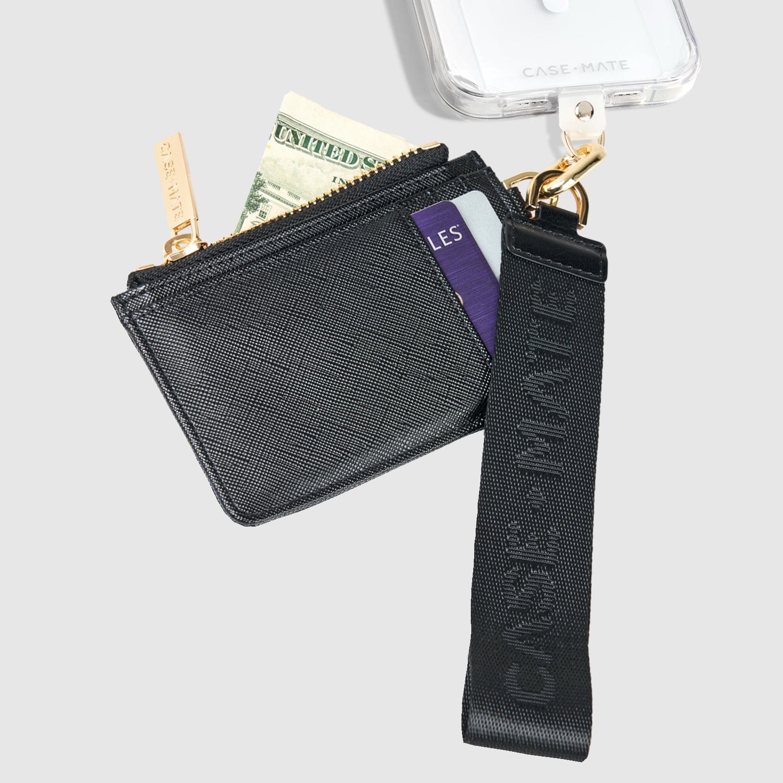 Photos - Case Case-Mate Essential Phone Strap with Wallet Essential Wallet 