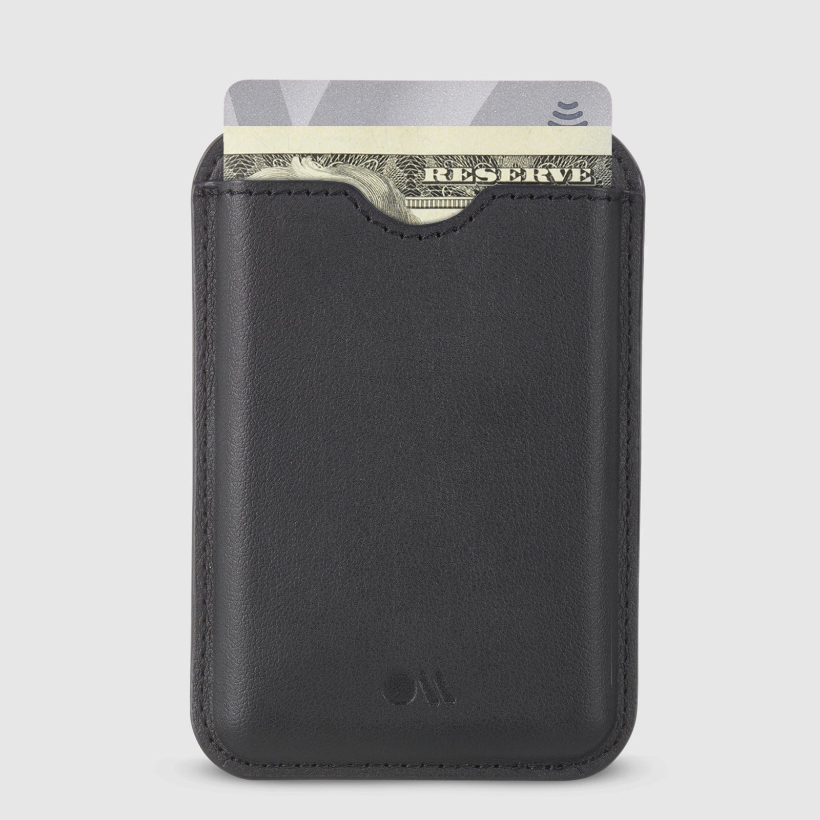 Photos - Case Case-Mate Black MagSafe Wallet 