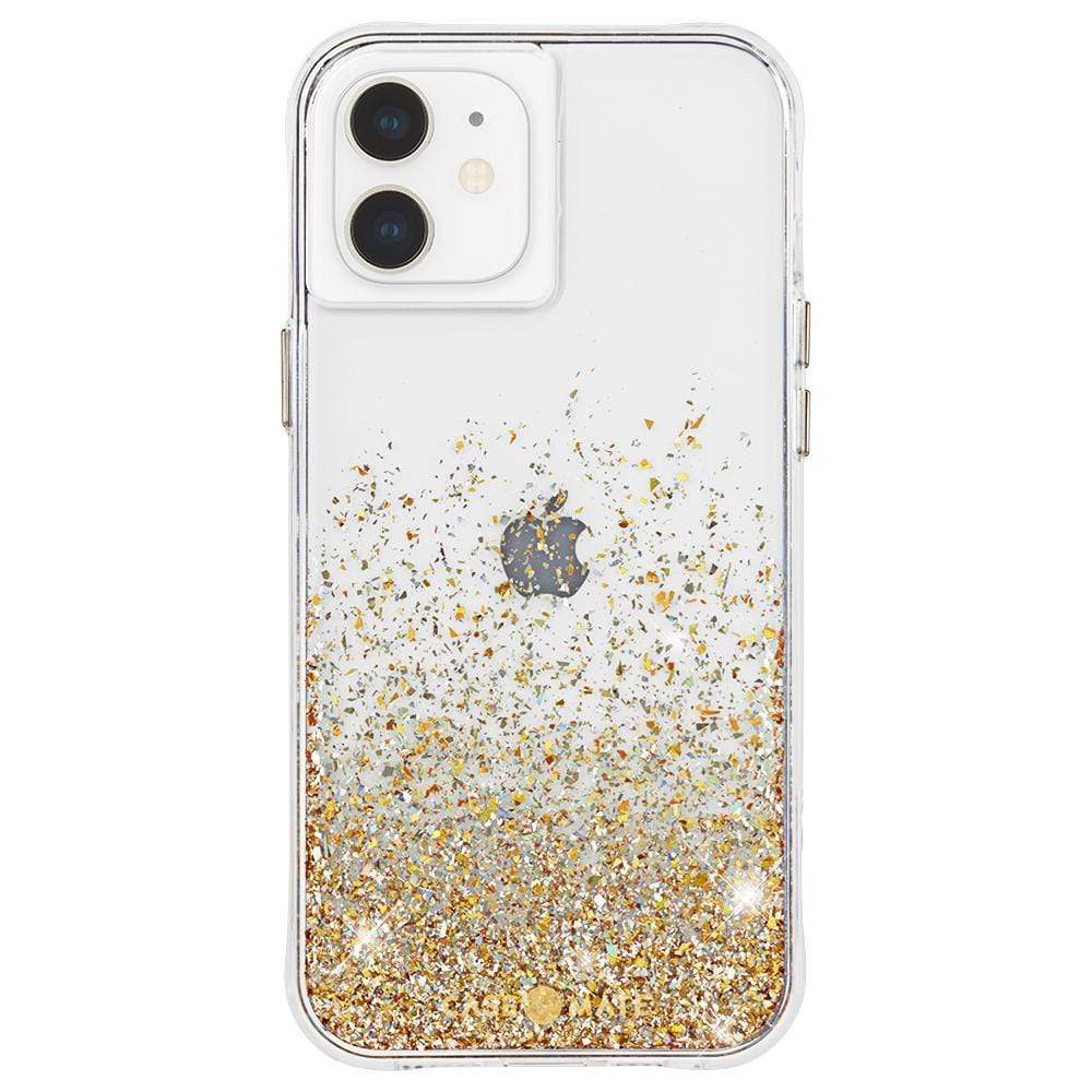 Photos - Case Case-Mate Twinkle Ombre  - iPhone 12 / iPhone 12 Pro Twinkle Gold (Gold)