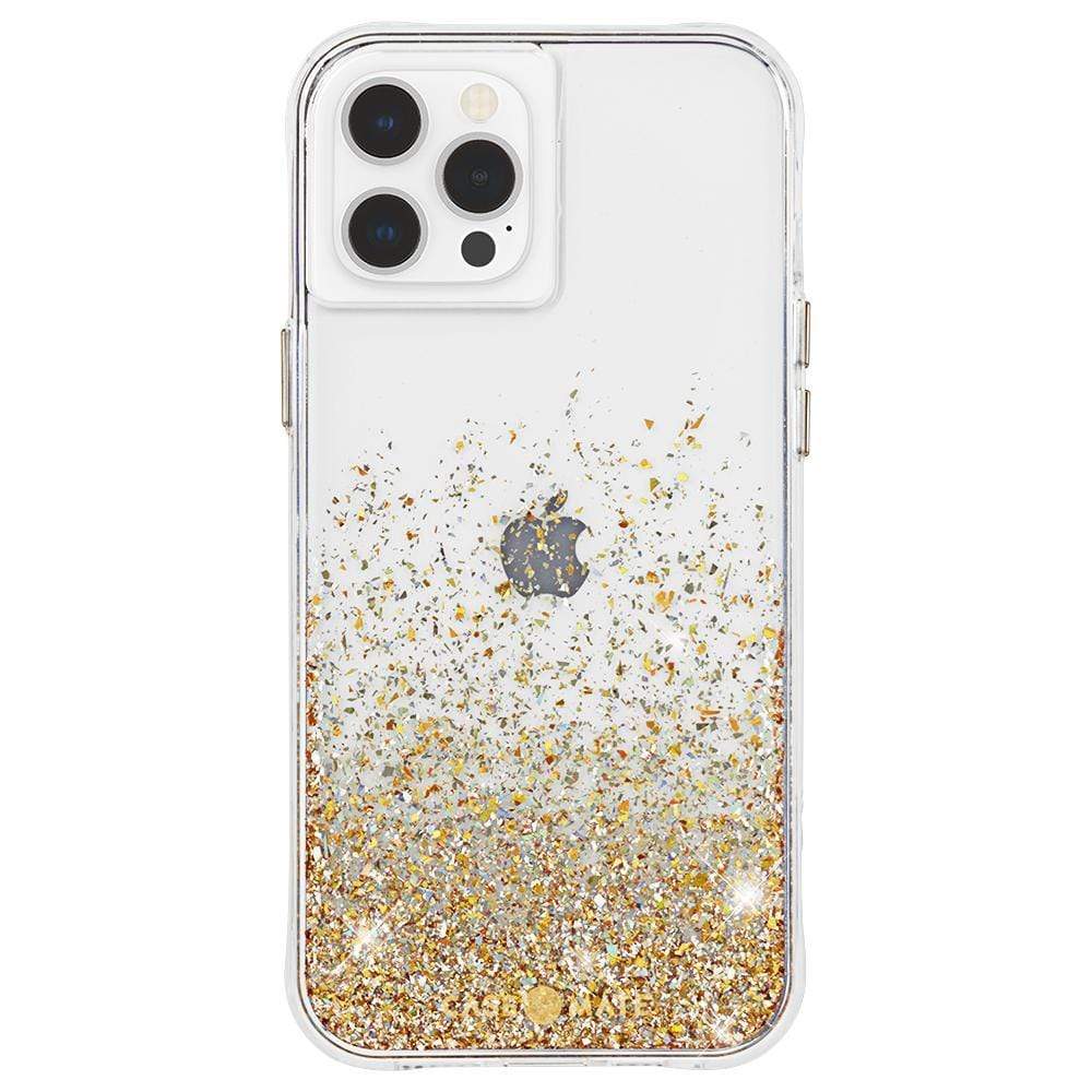 Photos - Case Case-Mate Twinkle Ombre  - iPhone 13 Pro Twinkle Gold (Gold)