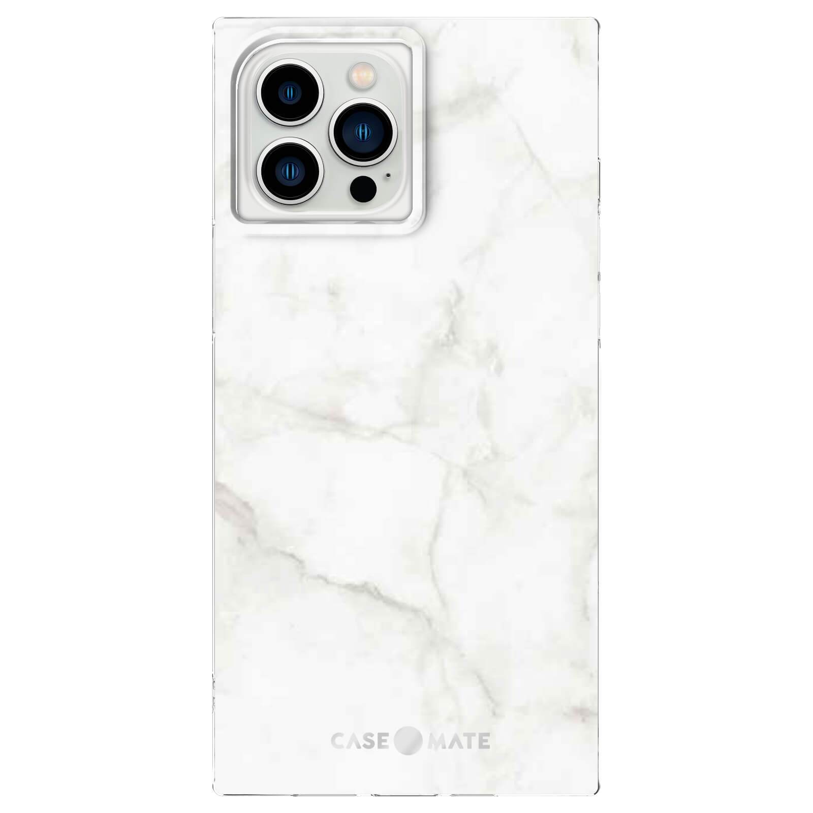 Photos - Case Case-Mate BLOX  - iPhone 13 Pro Max (White Marble)