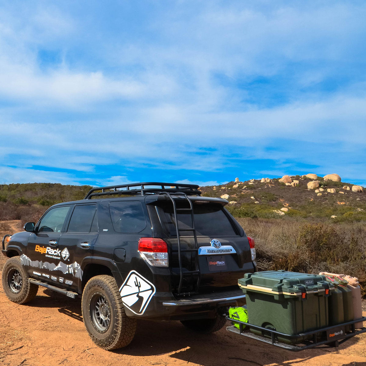 hitch cooler rack