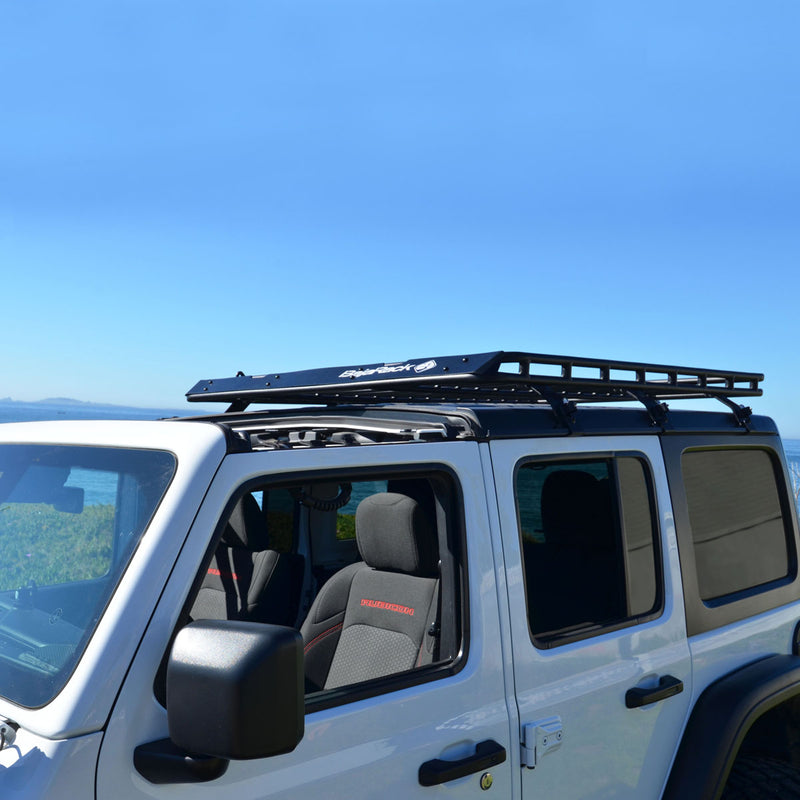 Jeep JL Roof Rack - Standard Basket | BajaRack – Bajarack Adventure  Equipment