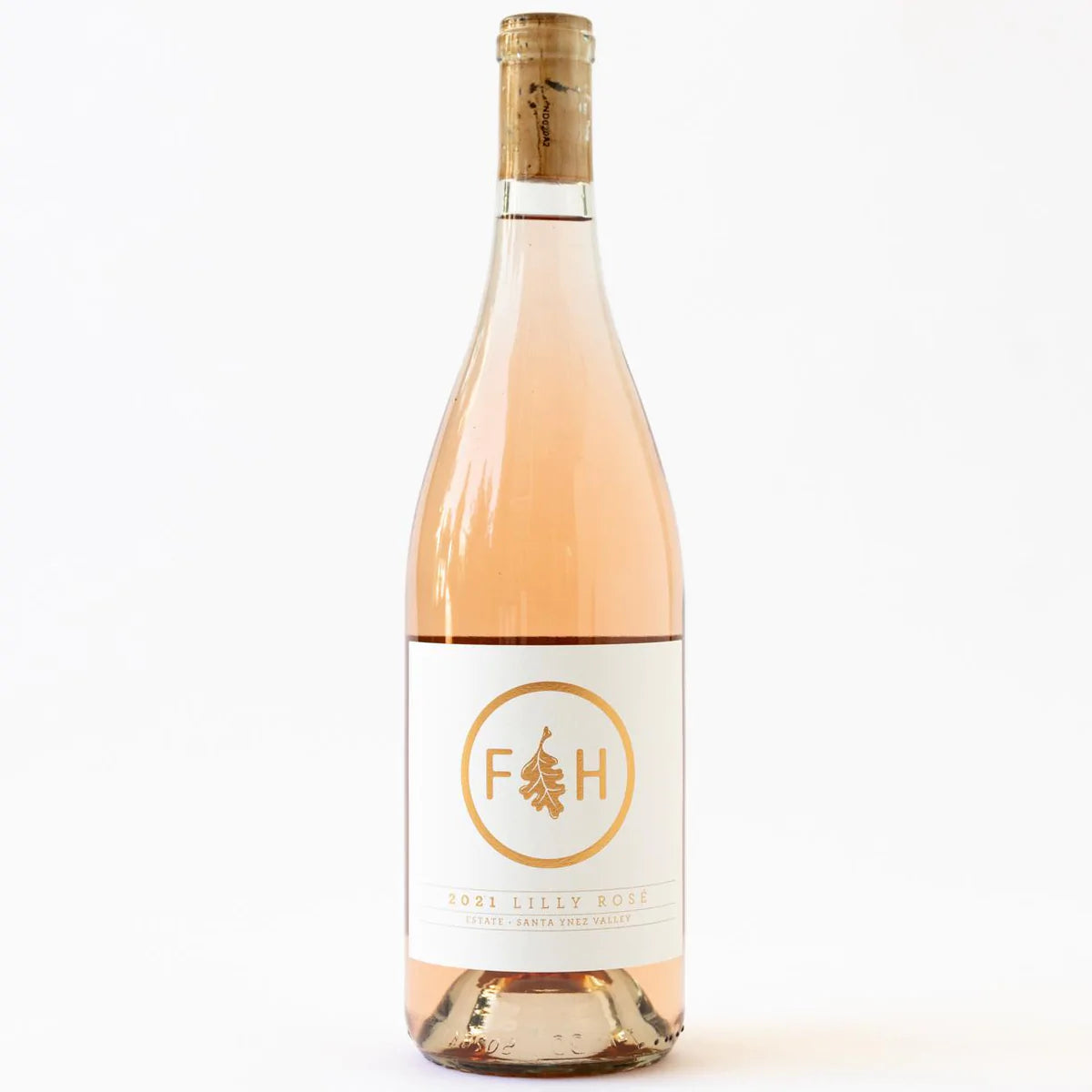 Bottle of 2021 Folded Hills Lily Rosé 