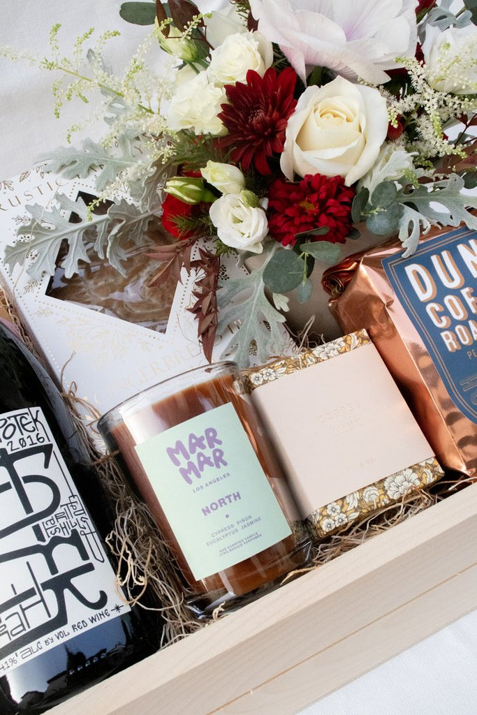 Enter our giveaway to win this festive holiday basket, filled with local goodies!