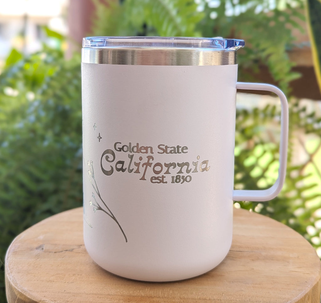 california camp mug
