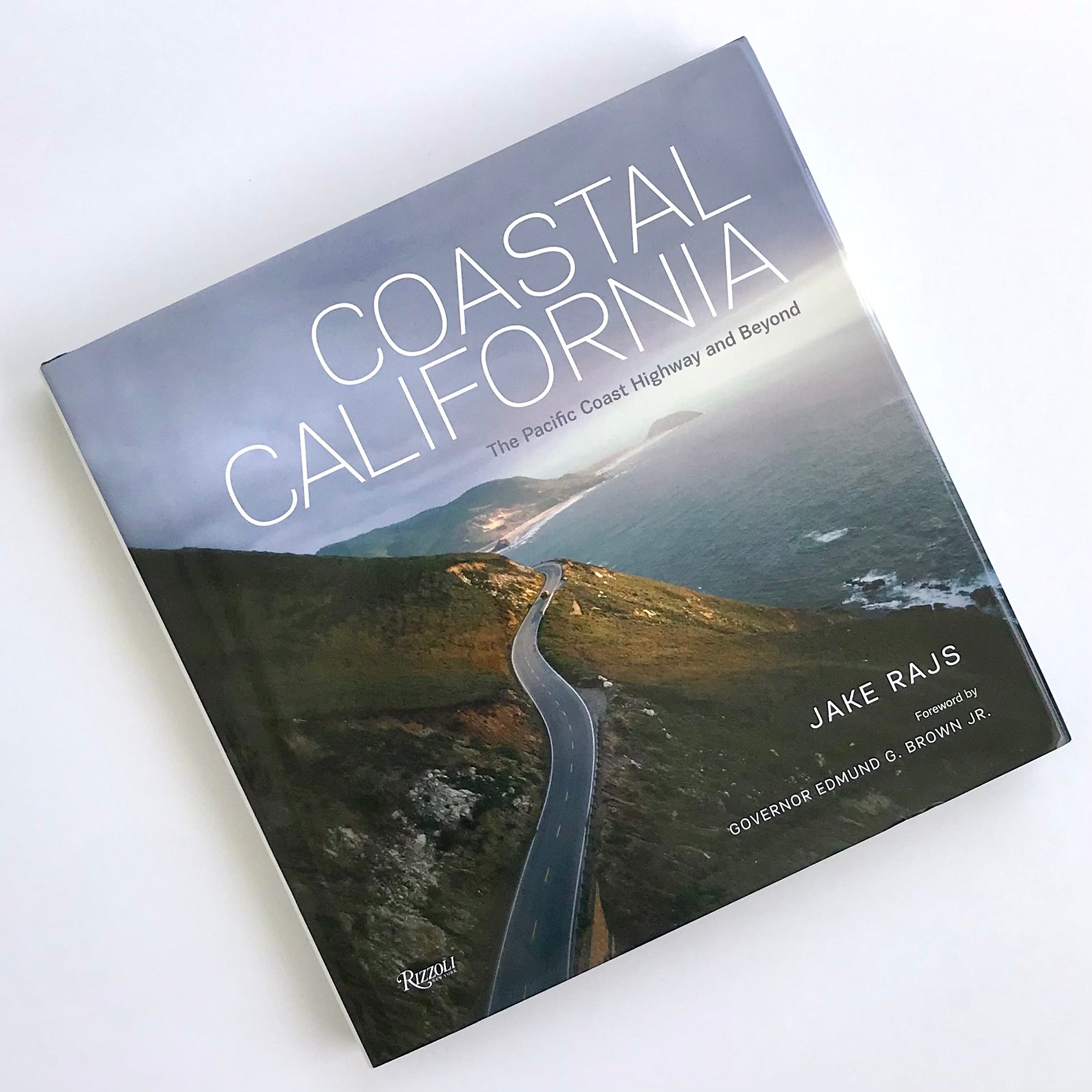 Book with image of Big Sur and Title: Coastal California