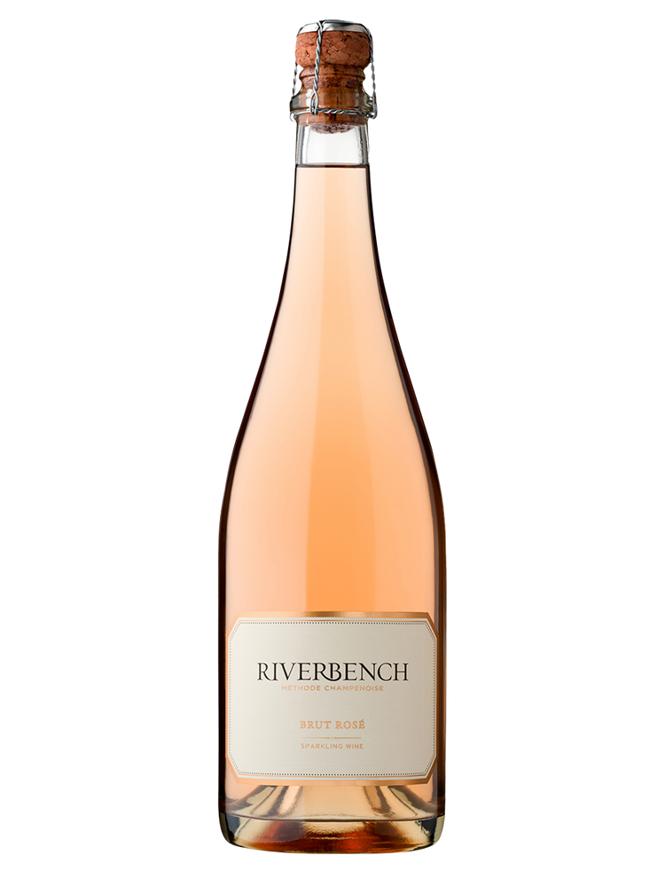 Bottle of 2018 Riverbench Brut Rosé 