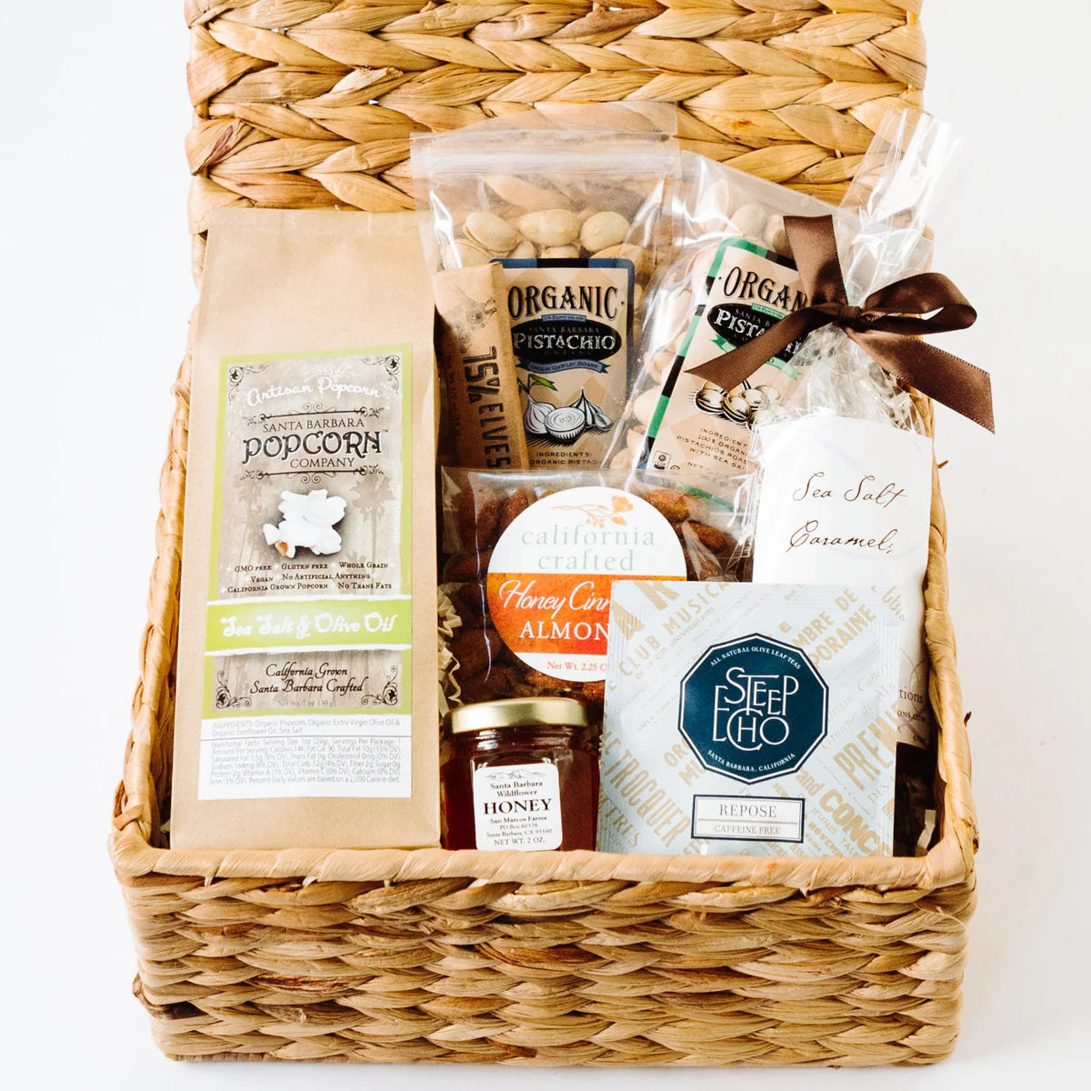 SANTA BARBARA ARTISAN TREATS GIFT BASKET