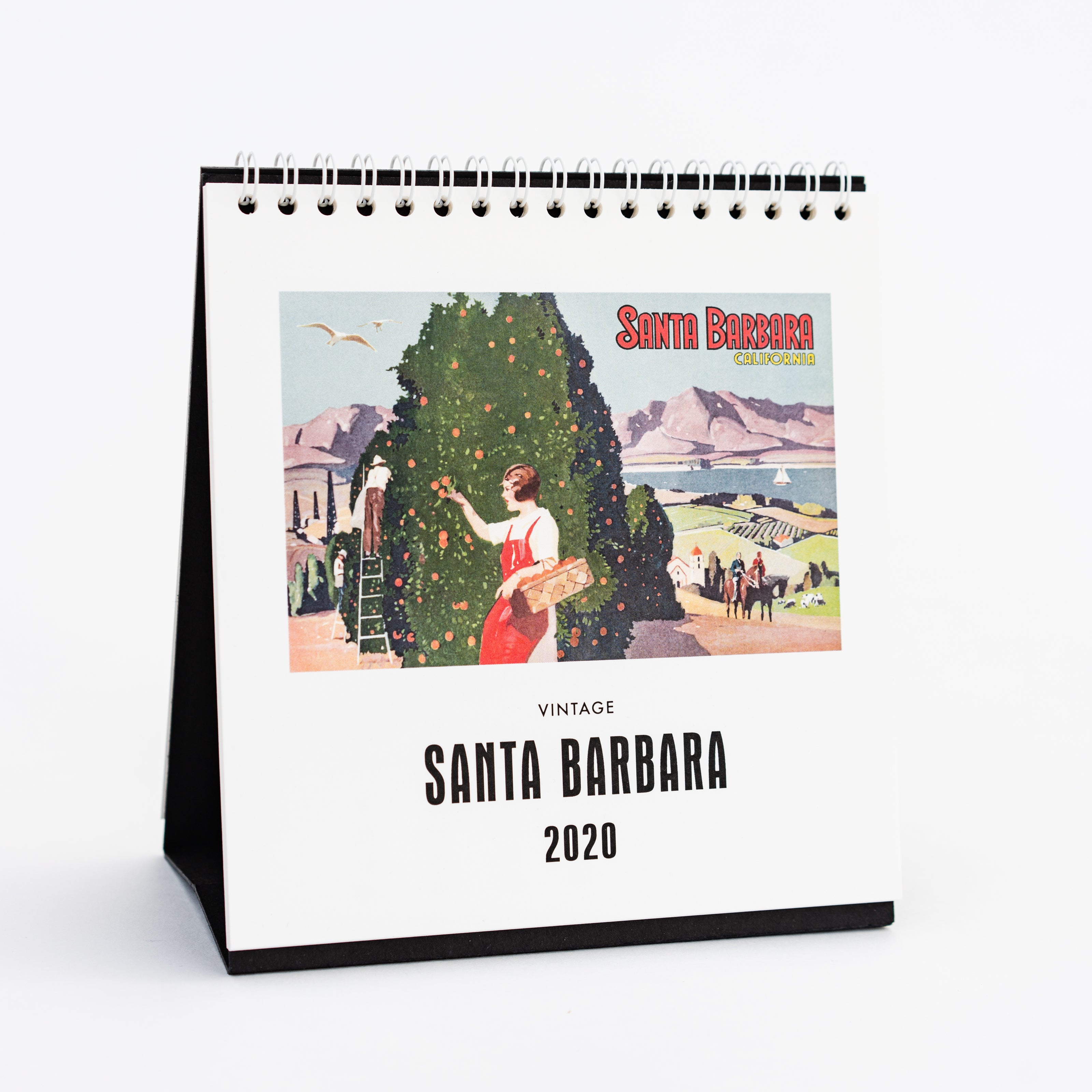 Santa Barbara Easel Desk Calendar 2020 Santa Barbara Company
