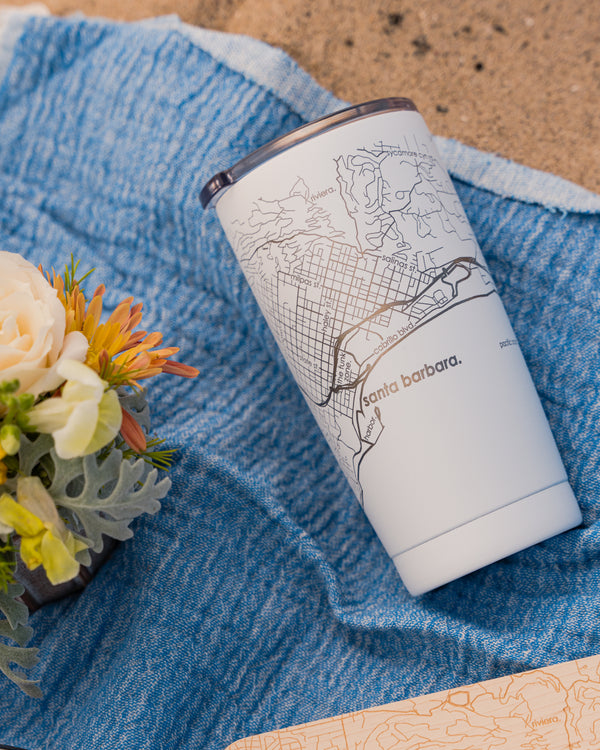 Travel Tumbler - Working Nine to Wine - Santa Barbara Design Studio