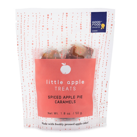 spiced apple pie caramels from Little Apple Treats, The Santa Barbra Company