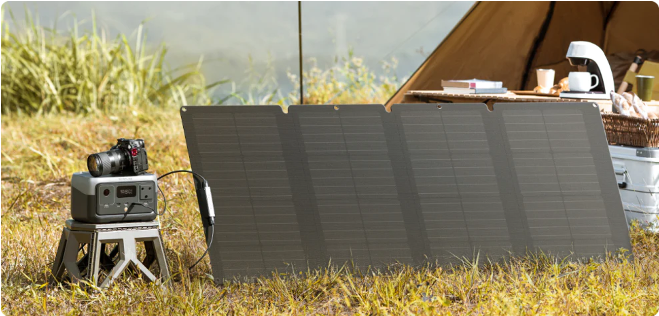 Rubicon | Ecoflow 110W Portable solar panel, monocrystalline