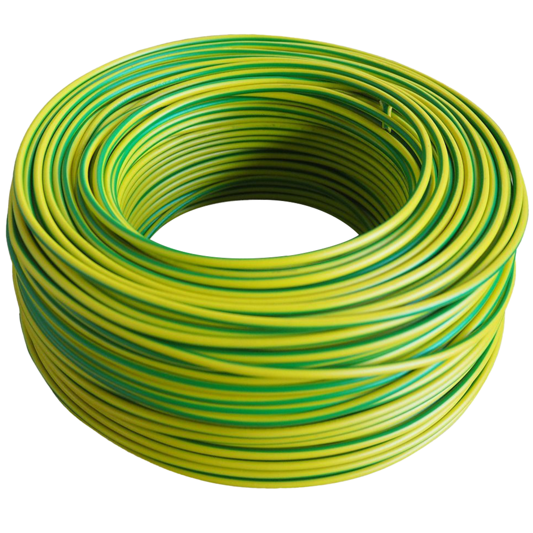 Rubicon Panel wire, green/yellow, 6mm, 100m - Rubicon Partner Portal