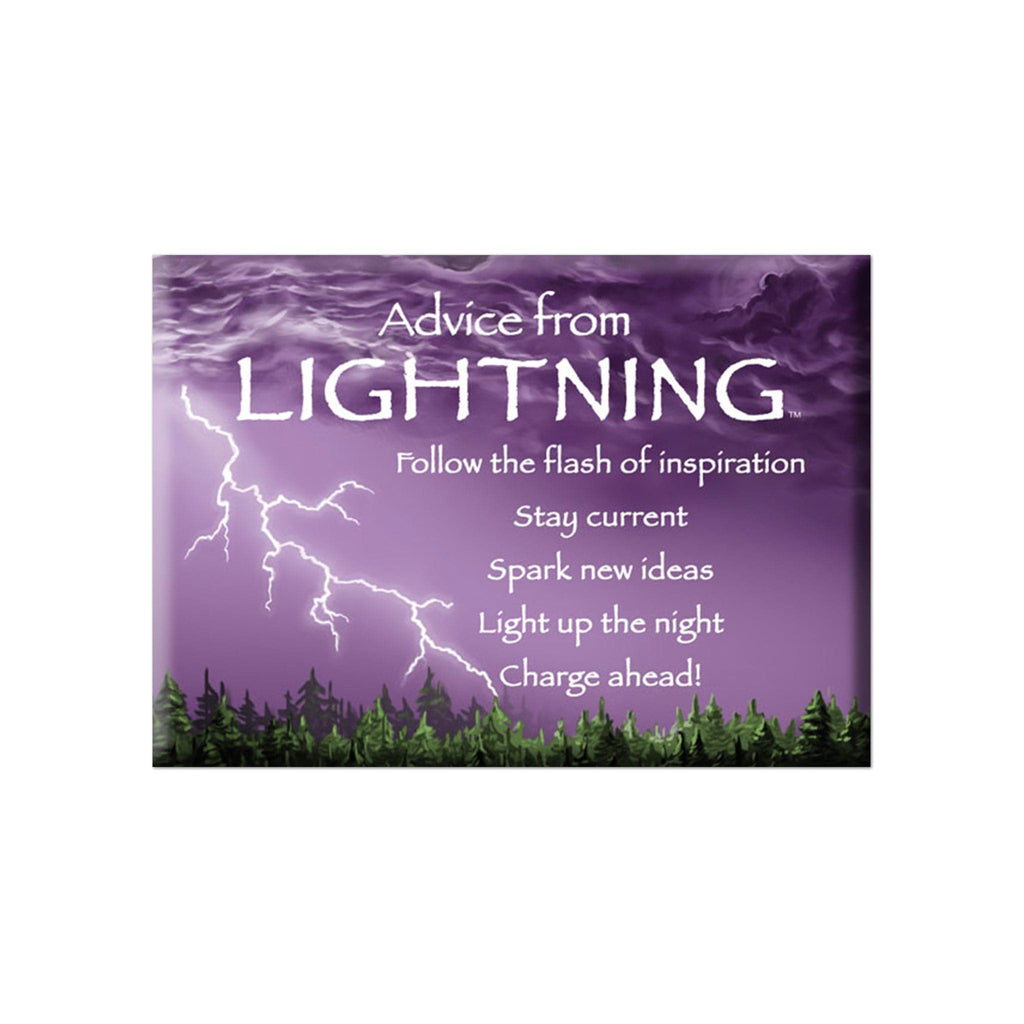 Advice from Lightning Jumbo Magnet – Advice For Life