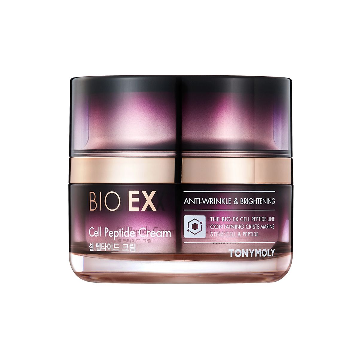 Crema para líneas de expresión profundas Bio Ex Cell Peptide - TONYMOLY México product image