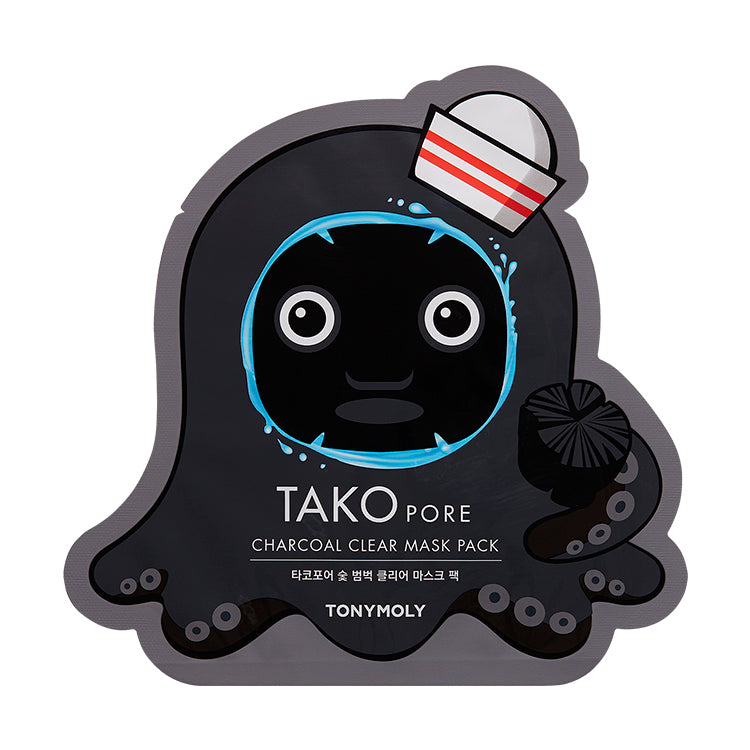 Charcoal pore. Tony Moly tako Pore. Тому моли пузырьковая маска.