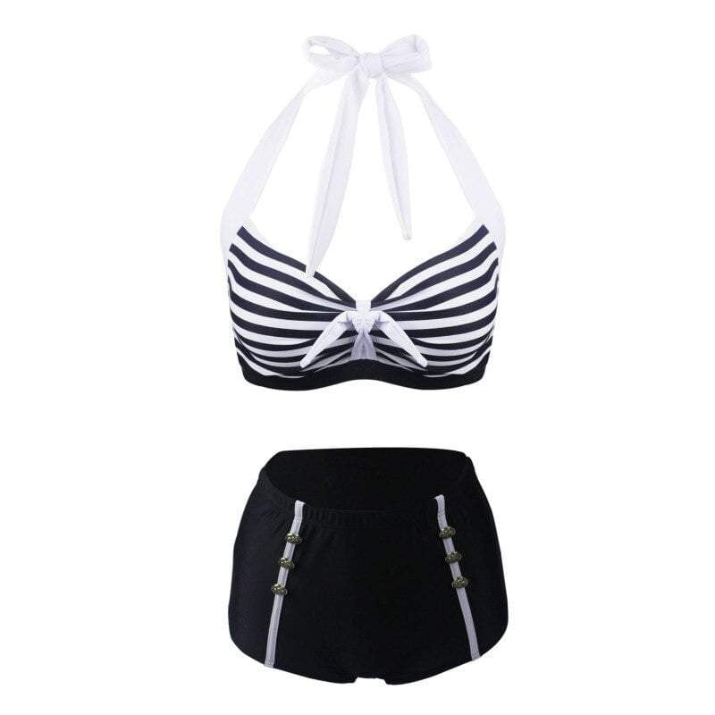 Maillot De Bain Pin Up Femme Ronde Vintage Dressing 