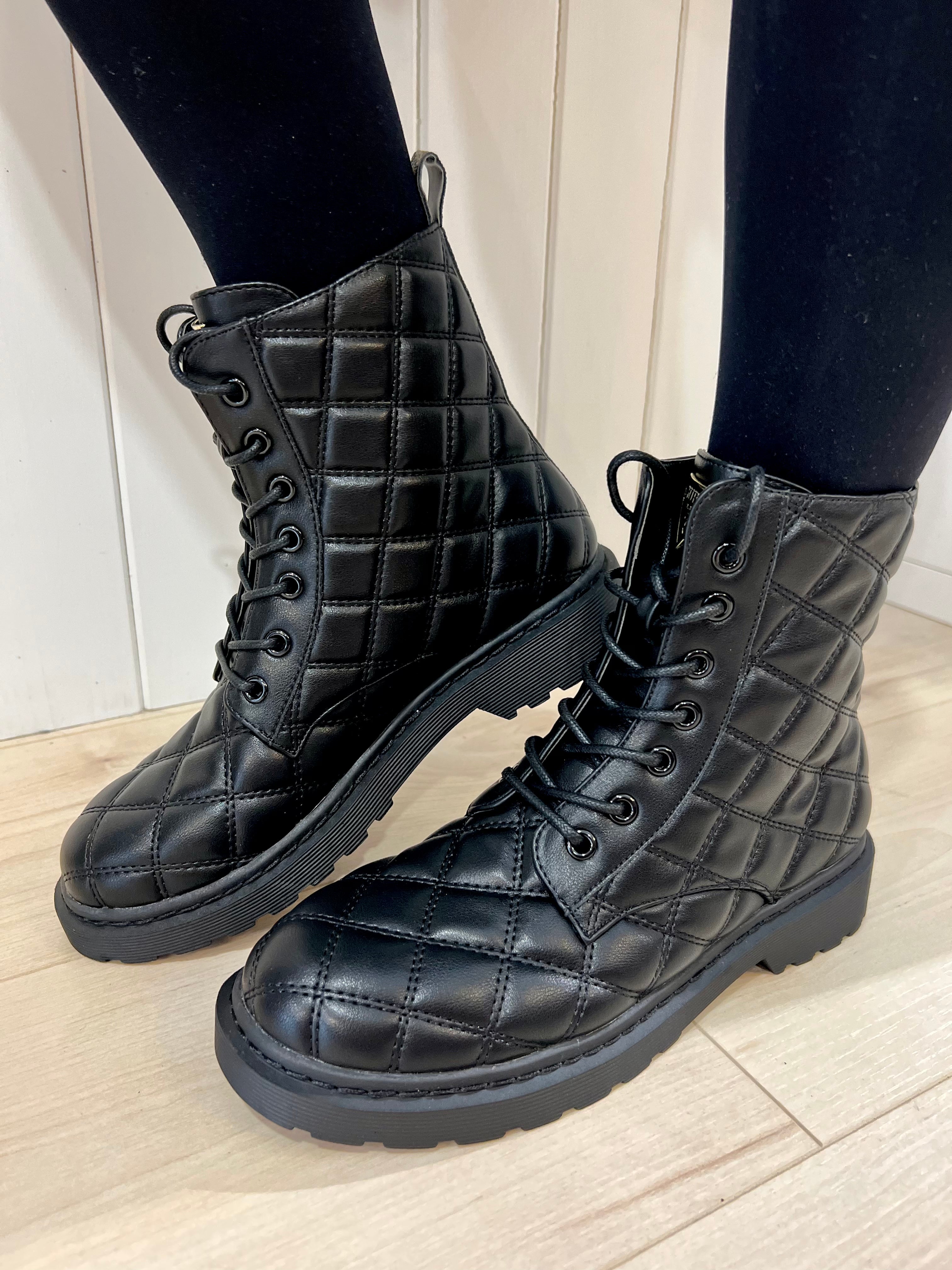Guess Rambo Boots - Black – Spoilt Belle Boutique