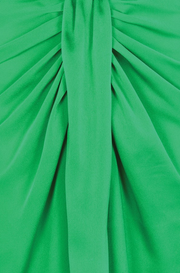Green Knot Front Skirt
