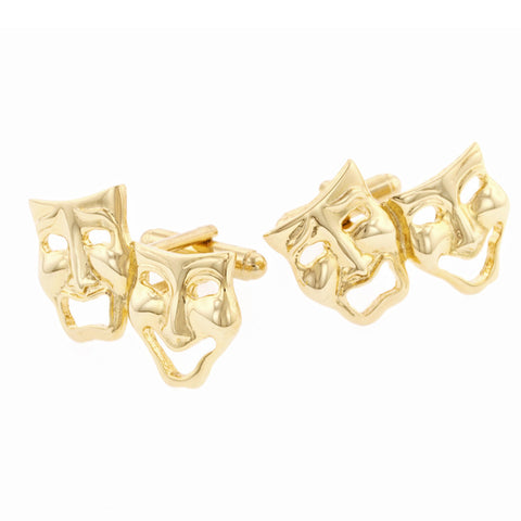 Drama Mask Cufflinks