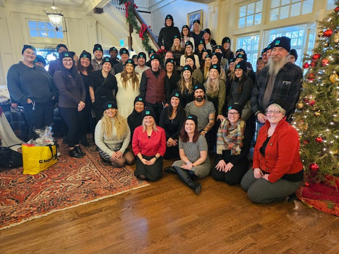 CMHA Team Picture with Toques From The Heart