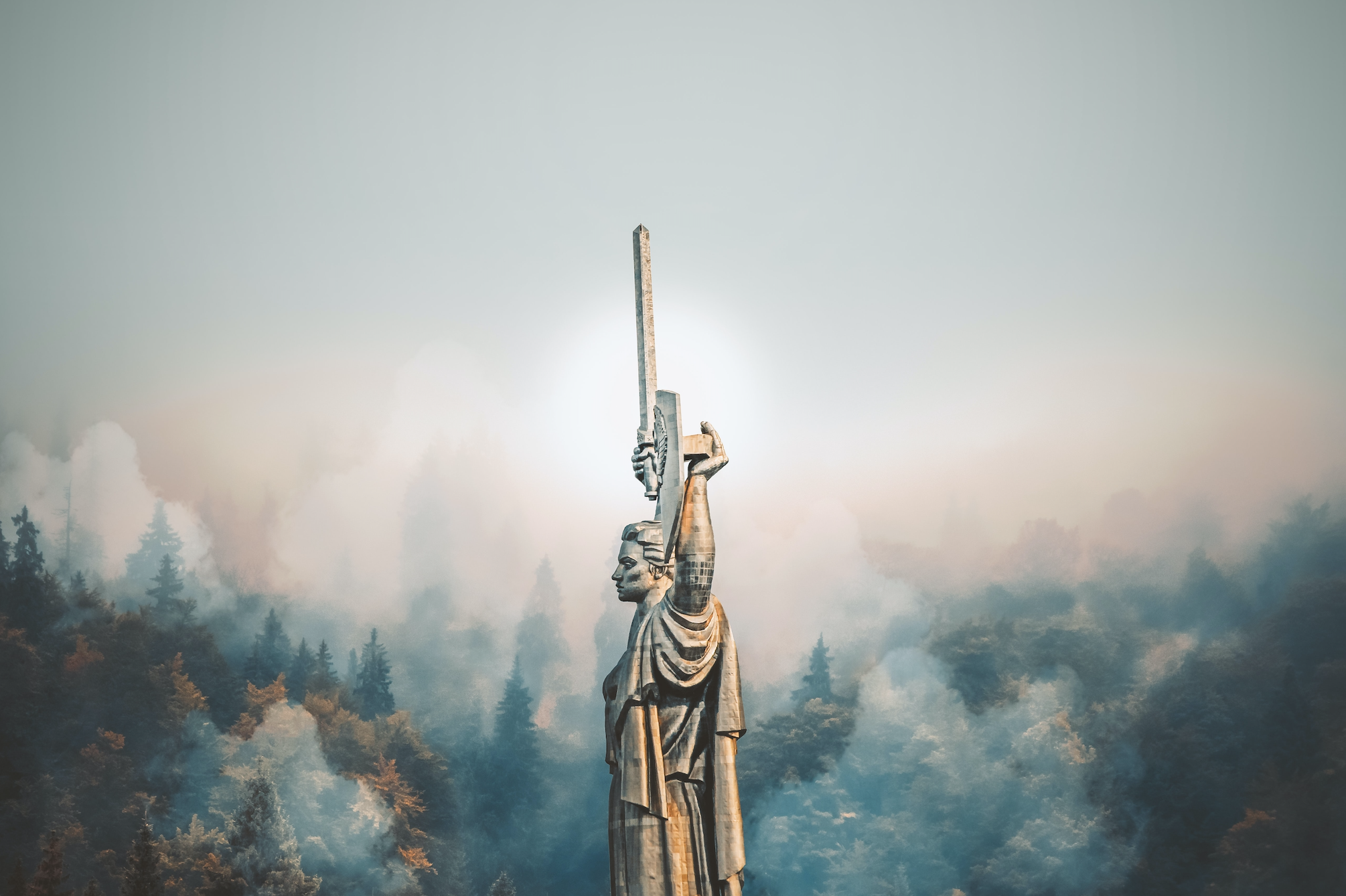 The Motherland Monument in Kyiv. Image by Rostislav Artov