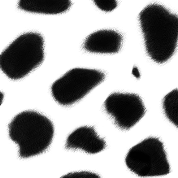 Dalmatian print black and white by Caitlyn on Dribbble